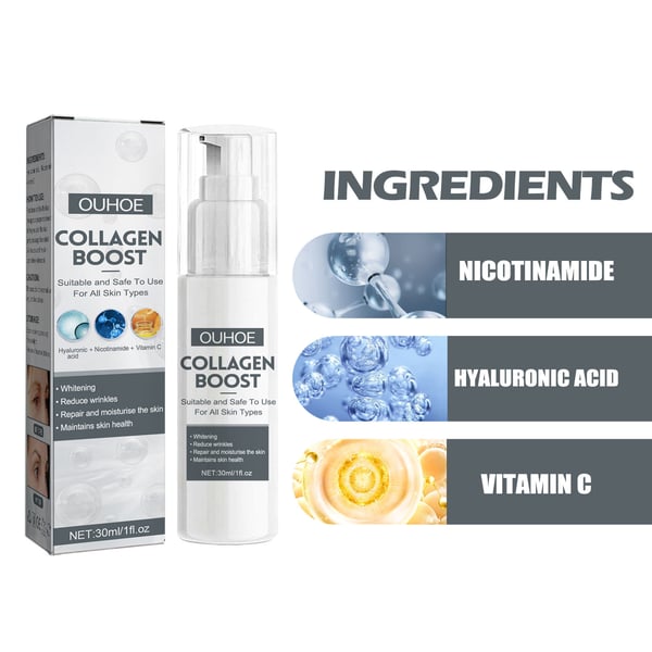 EternaGlow - Collagen Boost Serum - 1+1 FREE