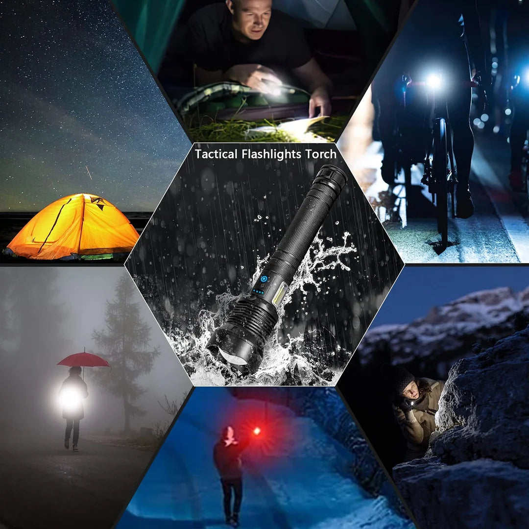 Lumens™ Tactical Laser Flashlight