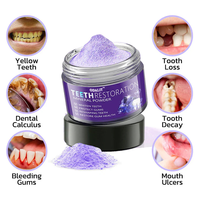 ODALIT™ TeethRestoration Mineral Powder 🦷(ADA recommended)