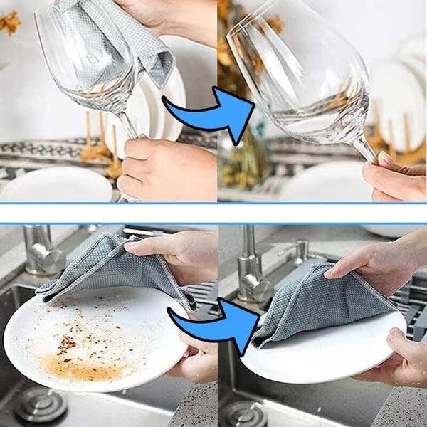 1  + 4 Free - Sparkle & Shine Miracle Cleaning Cloths
