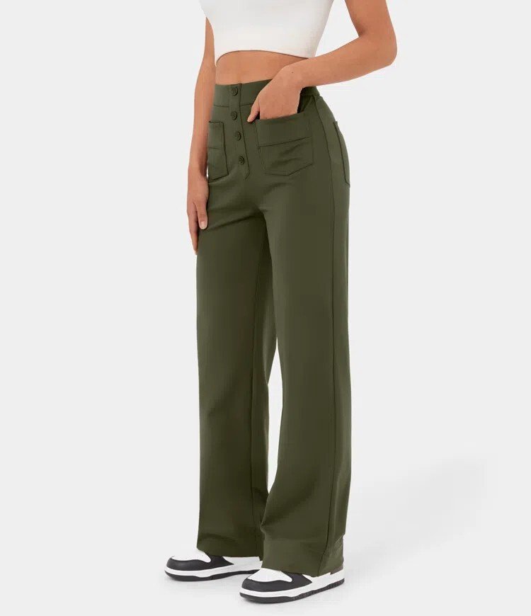 ElevateFit™ High-Waisted Utility Pants