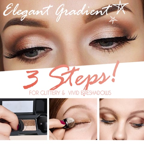 GradientGlow Eyeshadow – Effortlessly create a luminous, gradient eye look - 1+1 FREE