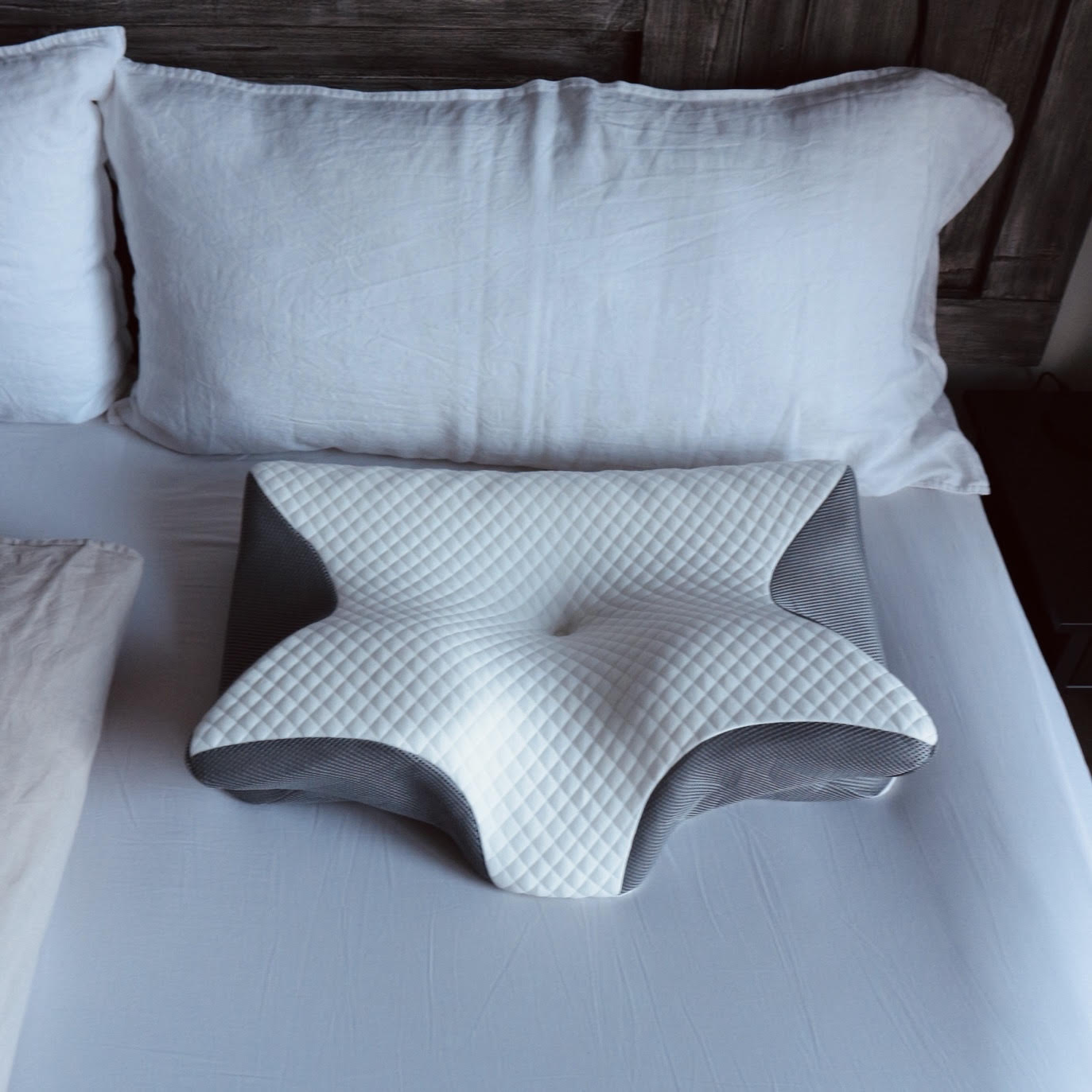 Dreamz Orthopedic Pillow - Wake up refreshed and pain-free.