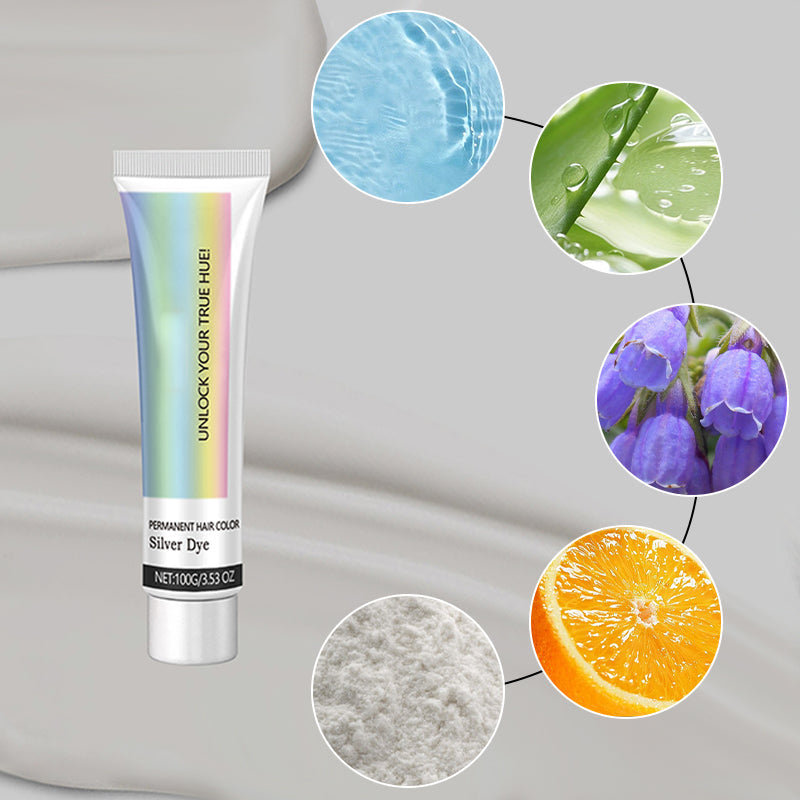 SilverGlow - Turn Heads with Stunning Silver Hair No Damage Just Shine - 1+1 FREE