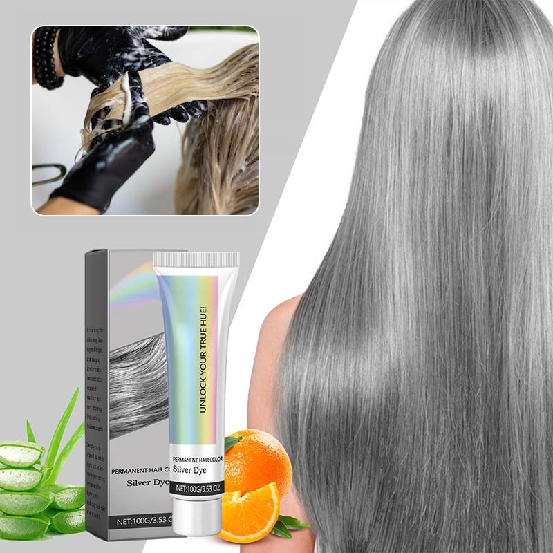 SilverGlow - Turn Heads with Stunning Silver Hair No Damage Just Shine - 1+1 FREE