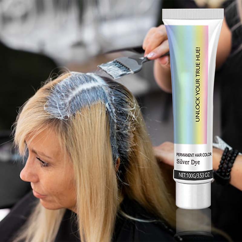 SilverGlow - Turn Heads with Stunning Silver Hair No Damage Just Shine - 1+1 FREE