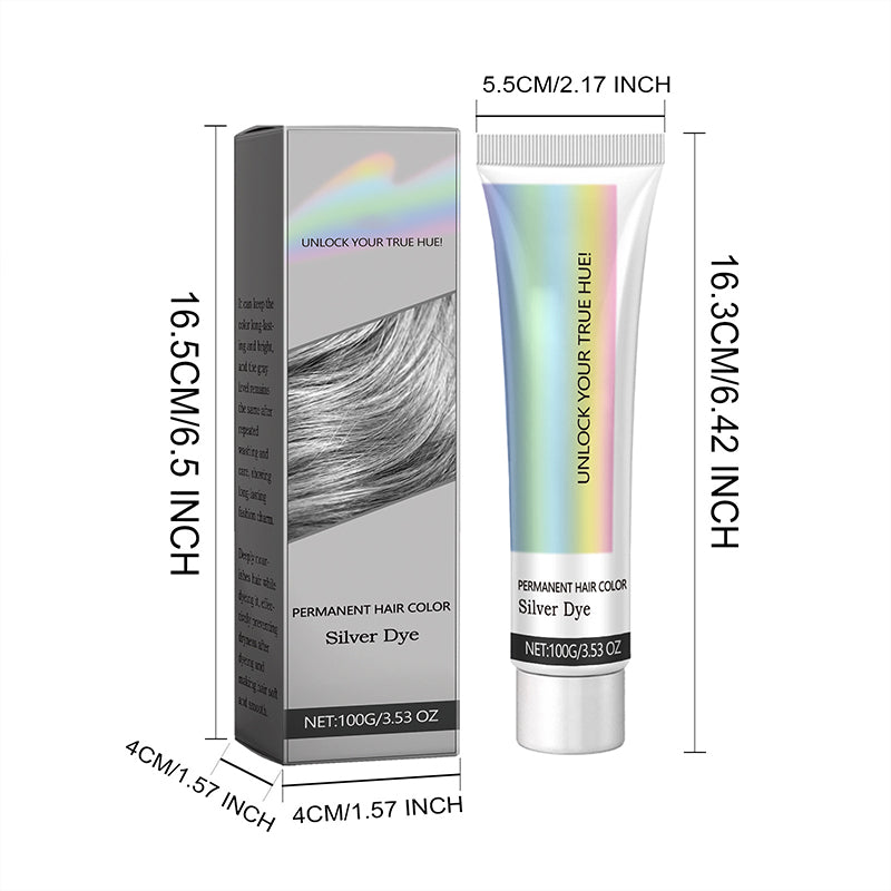 SilverGlow - Turn Heads with Stunning Silver Hair No Damage Just Shine - 1+1 FREE